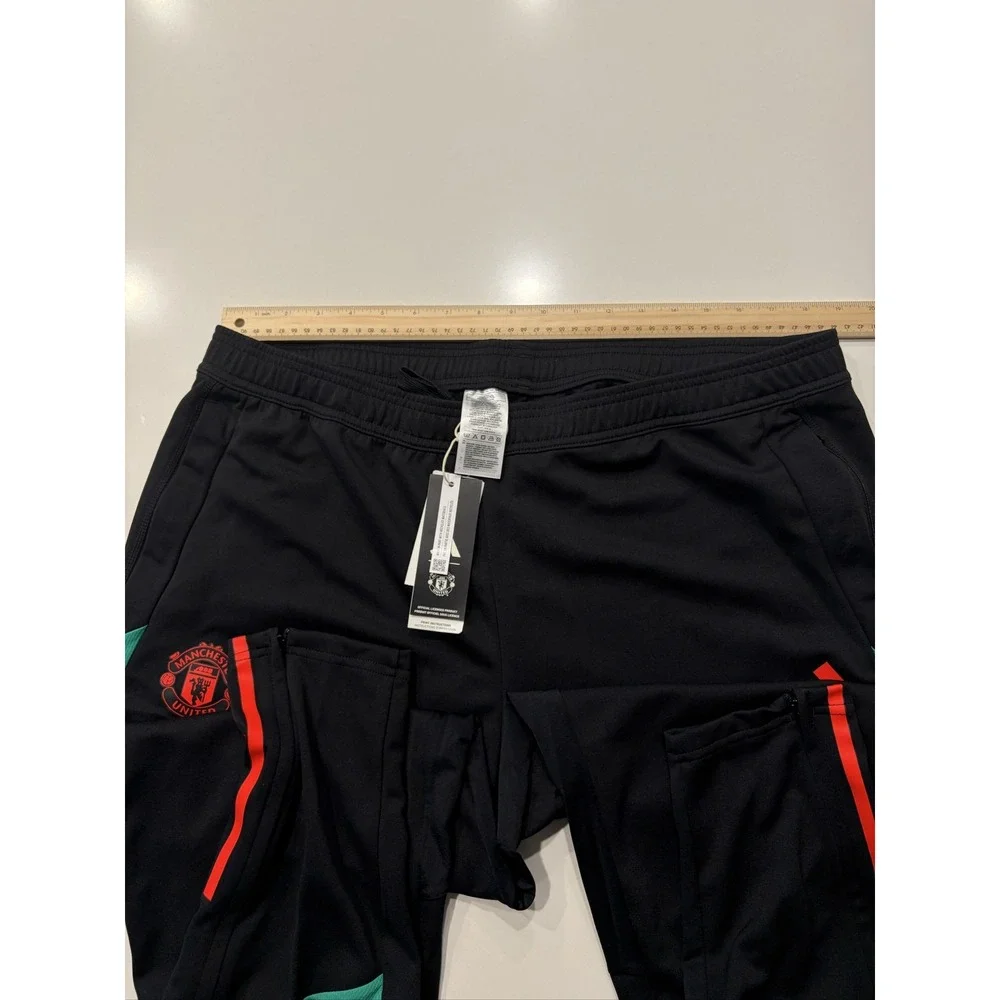 Adidas Manchester United 23/24 Aeroready Training Pants Mens 2XL Black IA8481